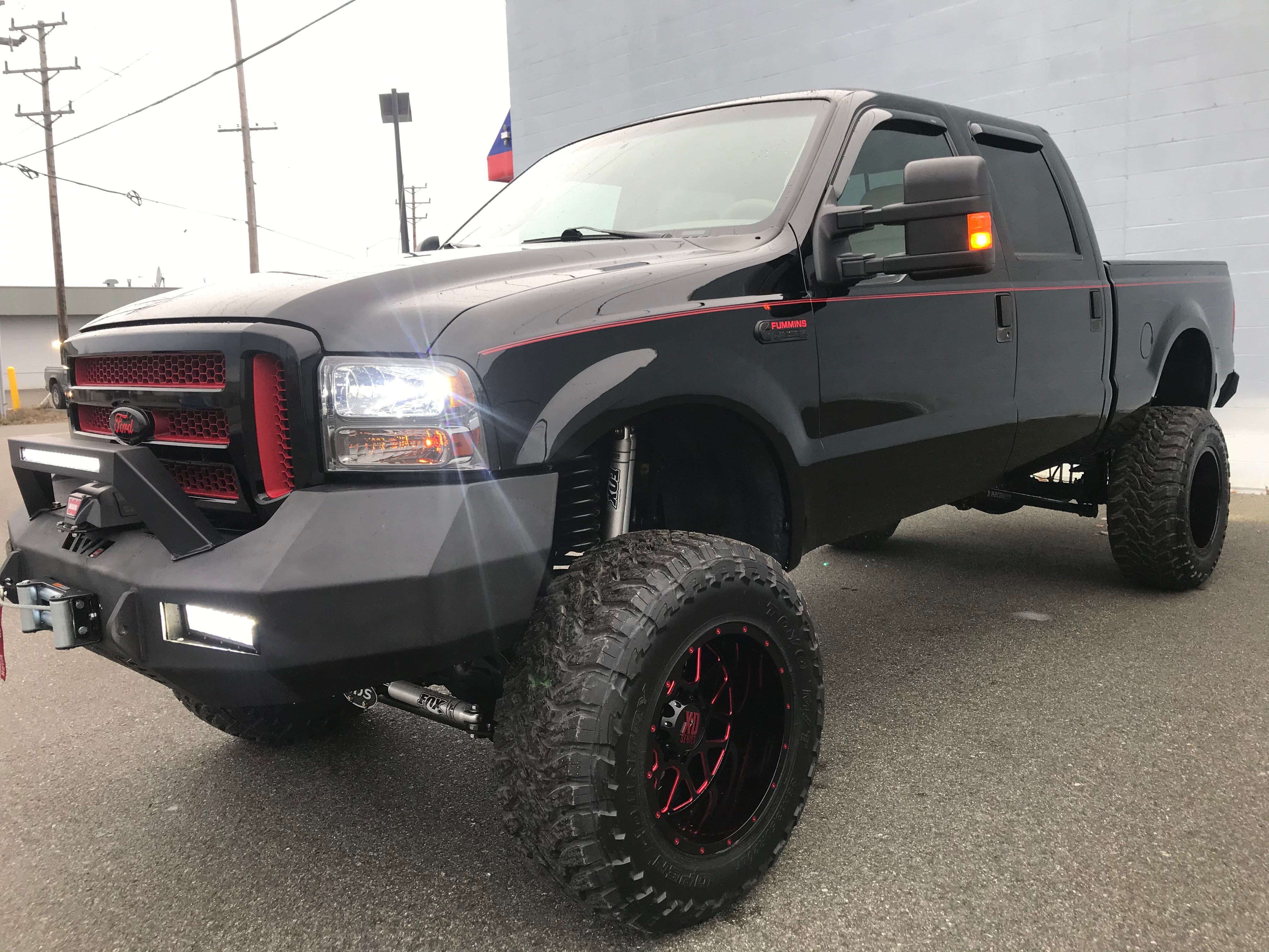 F-350 Sandblasted Chassis